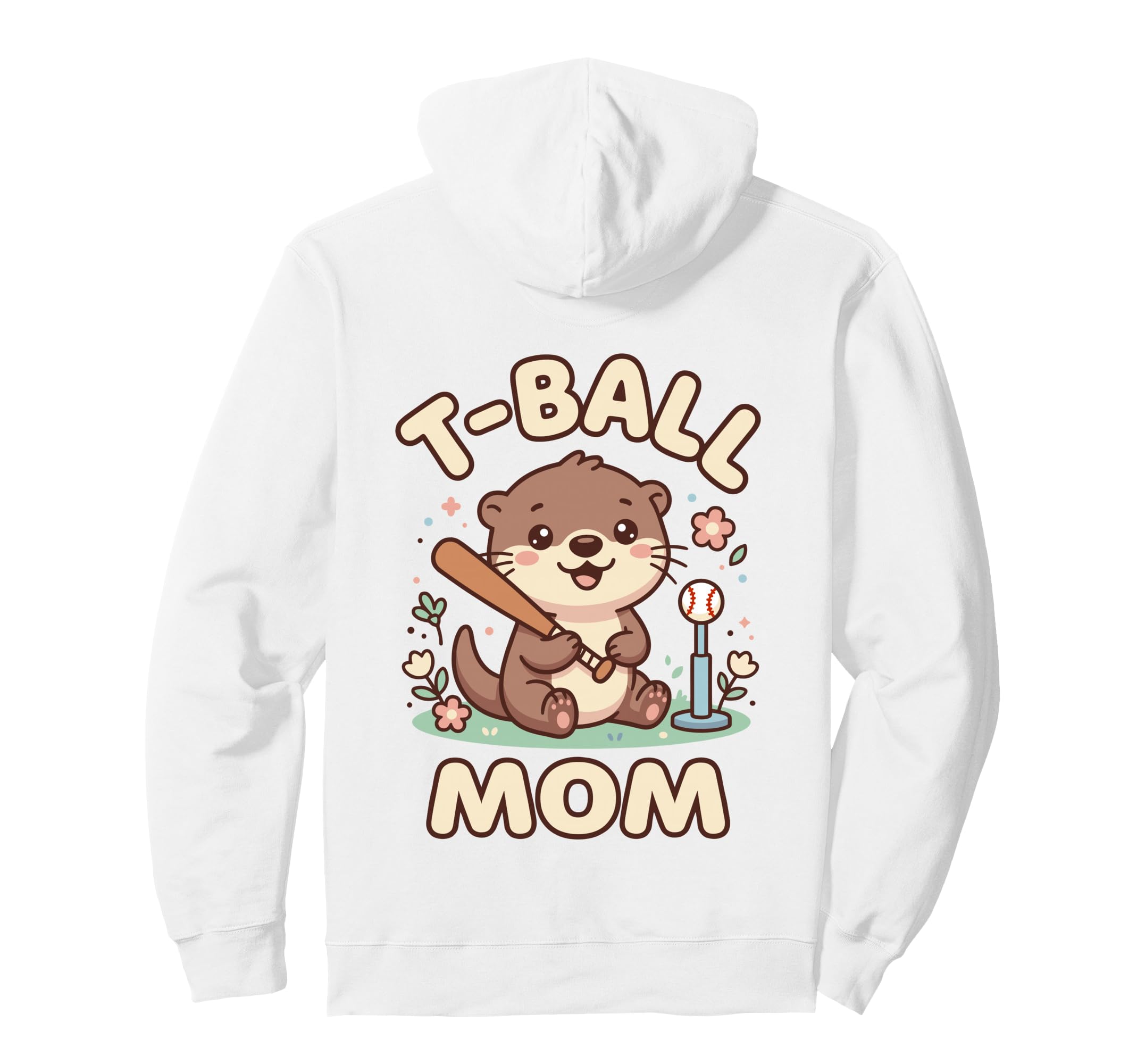 Funny T Ball Mom Softball Ball T Ball Mama Hoodie - Novelty Apparel Unisex - T-Shirt, Sweatshirt, Hoodie