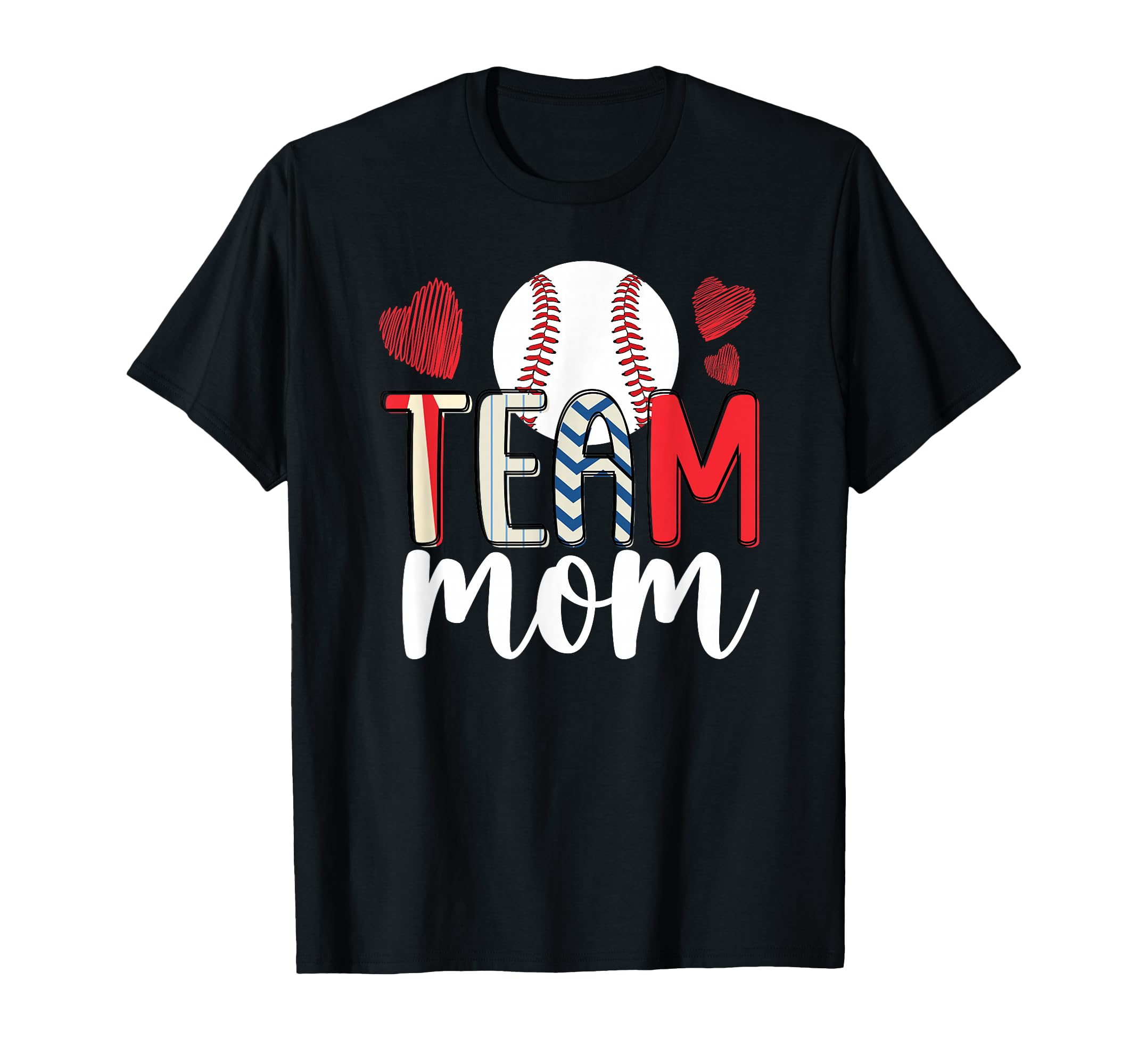 Baseball Team Mom Appreciation Baseball T-Shirt - Unique Graphic Unisex - T-Shirt, Sweatshirt, Hoodie
