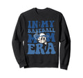 My Baseball Mom Era Groovy Sweatshirt - Fun Novelty Design Men Women - T-Shirt, Sweatshirt, Hoodie