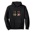 Colorful Acoustic Guitar Picks Music Hoodie - Minimalist Print Men Women - T-Shirt, Sweatshirt, Hoodie