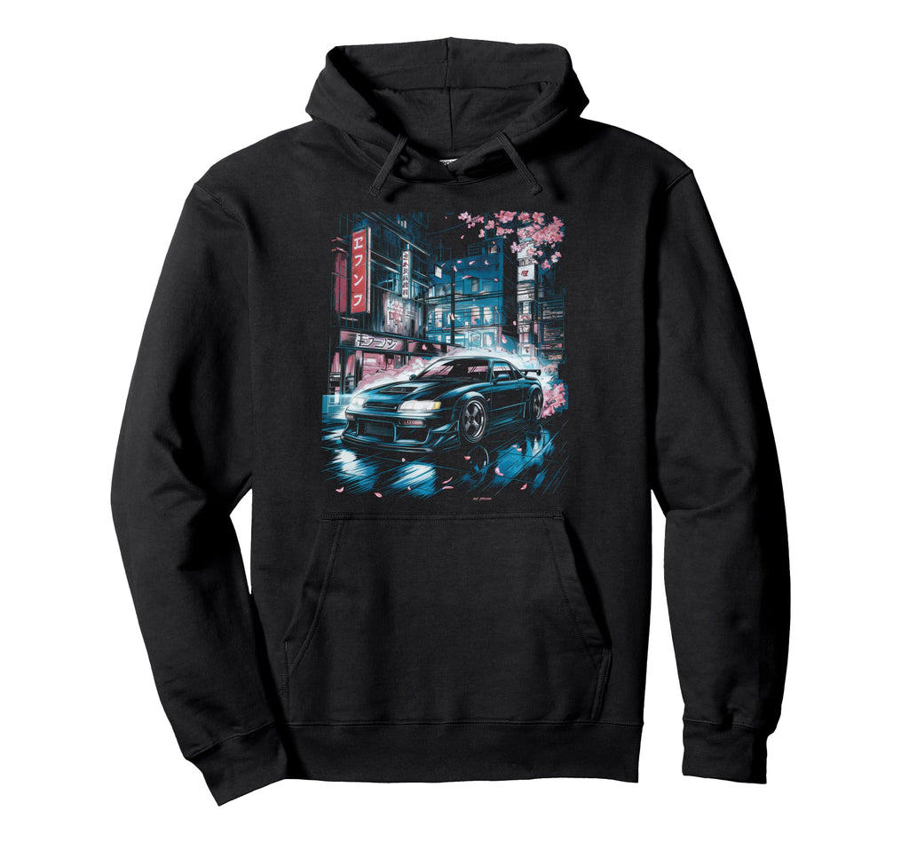 Japanese Car Jdm Japan Street Racing Hoodie - Fun Novelty Design Unisex - T-Shirt, Sweatshirt, Hoodie