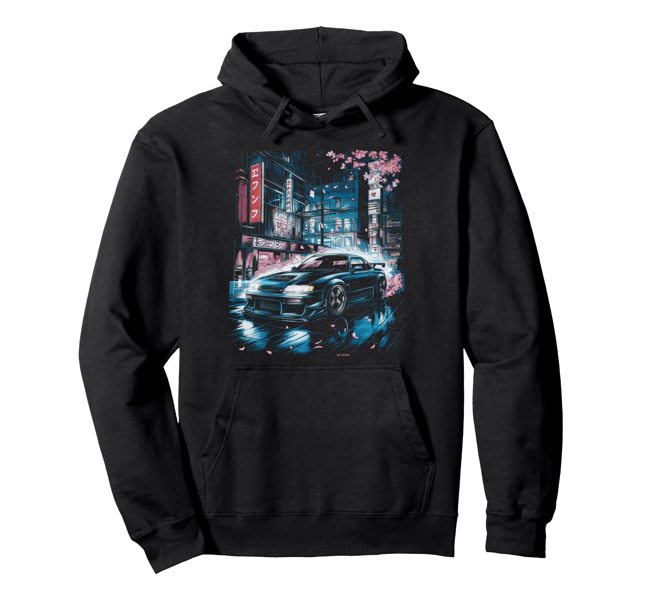 Japanese Car Jdm Japan Street Racing Hoodie - Fun Novelty Design Unisex - T-Shirt, Sweatshirt, Hoodie