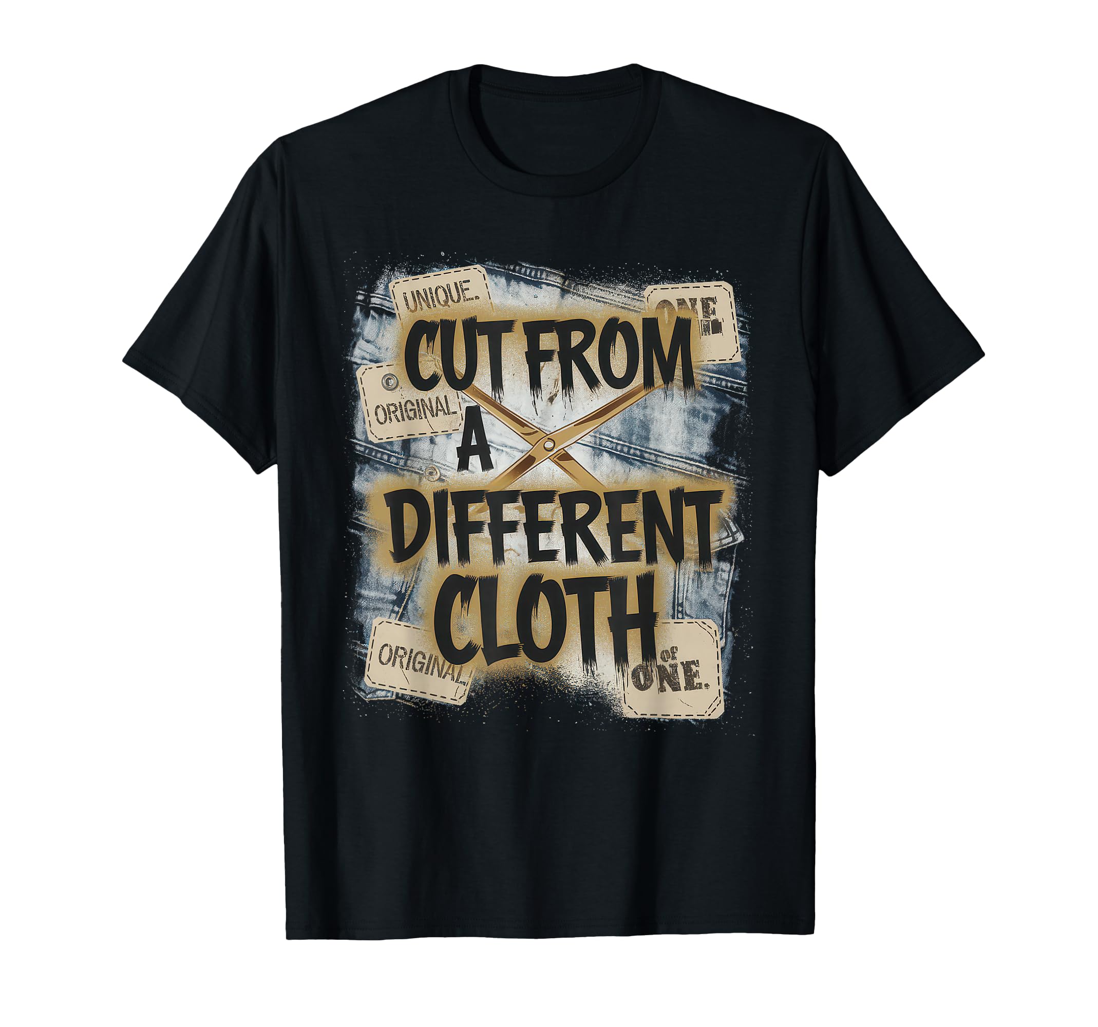 Cut From Different Cloth Urban Hip T-Shirt - Minimalist Print for Adults - T-Shirt, Sweatshirt, Hoodie