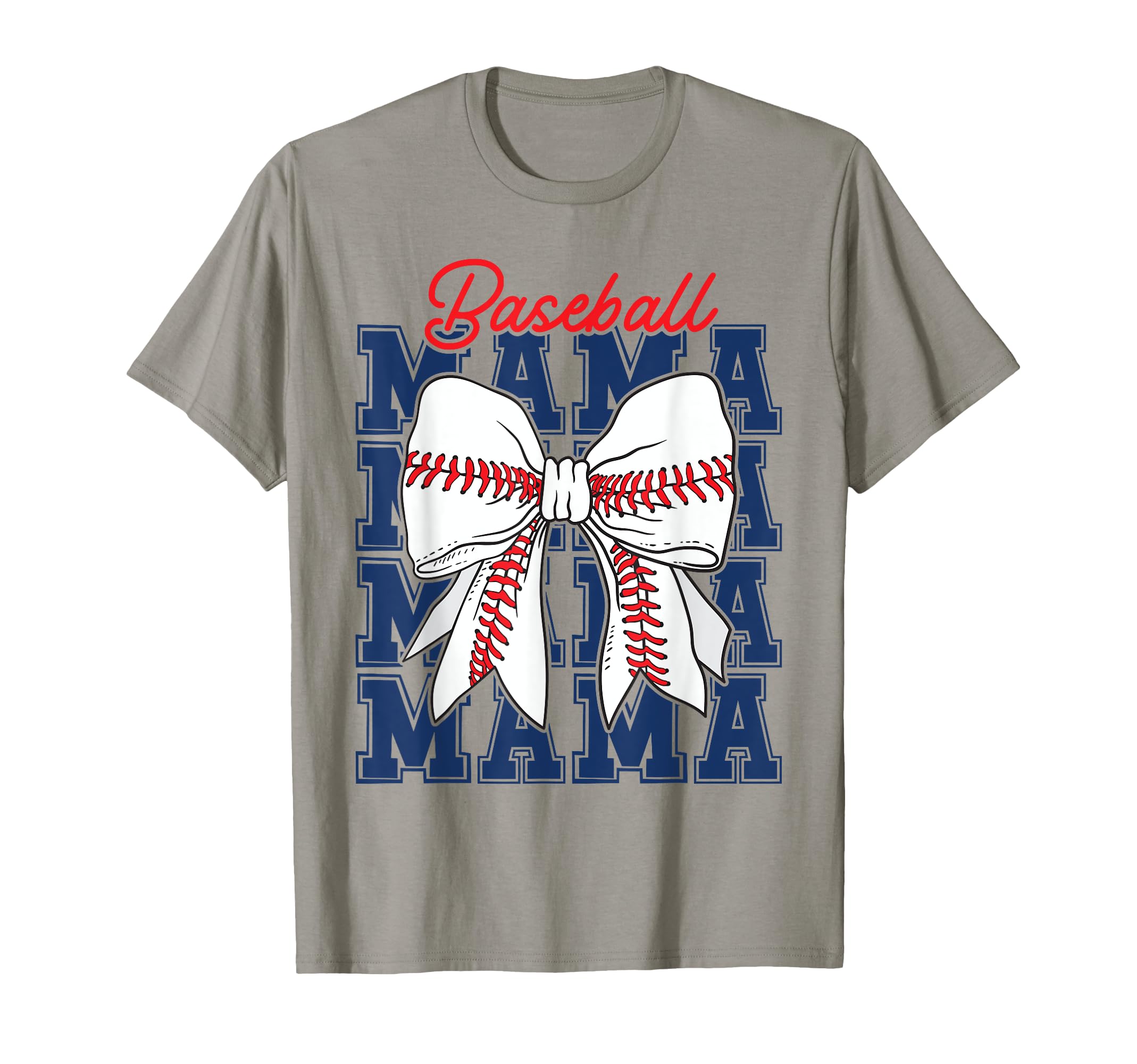 Baseball Mama Coquette Bow Game Day T-Shirt - Streetwear Style for Adults - T-Shirt, Sweatshirt, Hoodie
