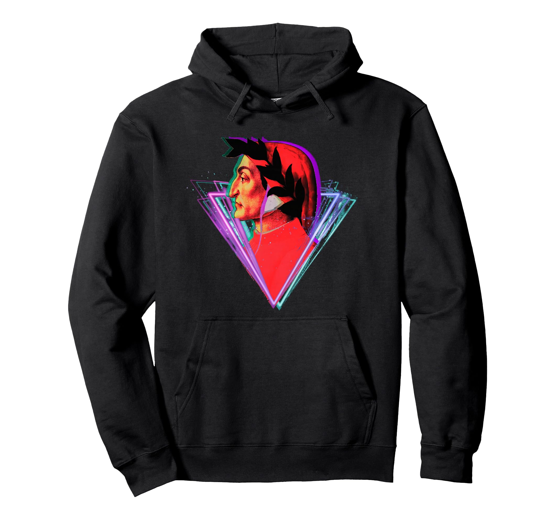 Dante Alighieri Vaporwave Aesthetic Hoodie - Minimalist Print Unisex - T-Shirt, Sweatshirt, Hoodie