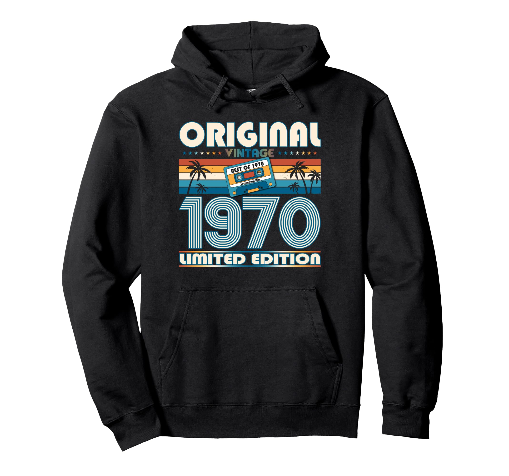 55Th Birthday Original Best 1970 Hoodie - Streetwear Style for Adults - T-Shirt, Sweatshirt, Hoodie