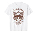 Womens Moms Coquette Bow Football T-Shirt - Casual Everyday Wear Unisex - T-Shirt, Sweatshirt, Hoodie