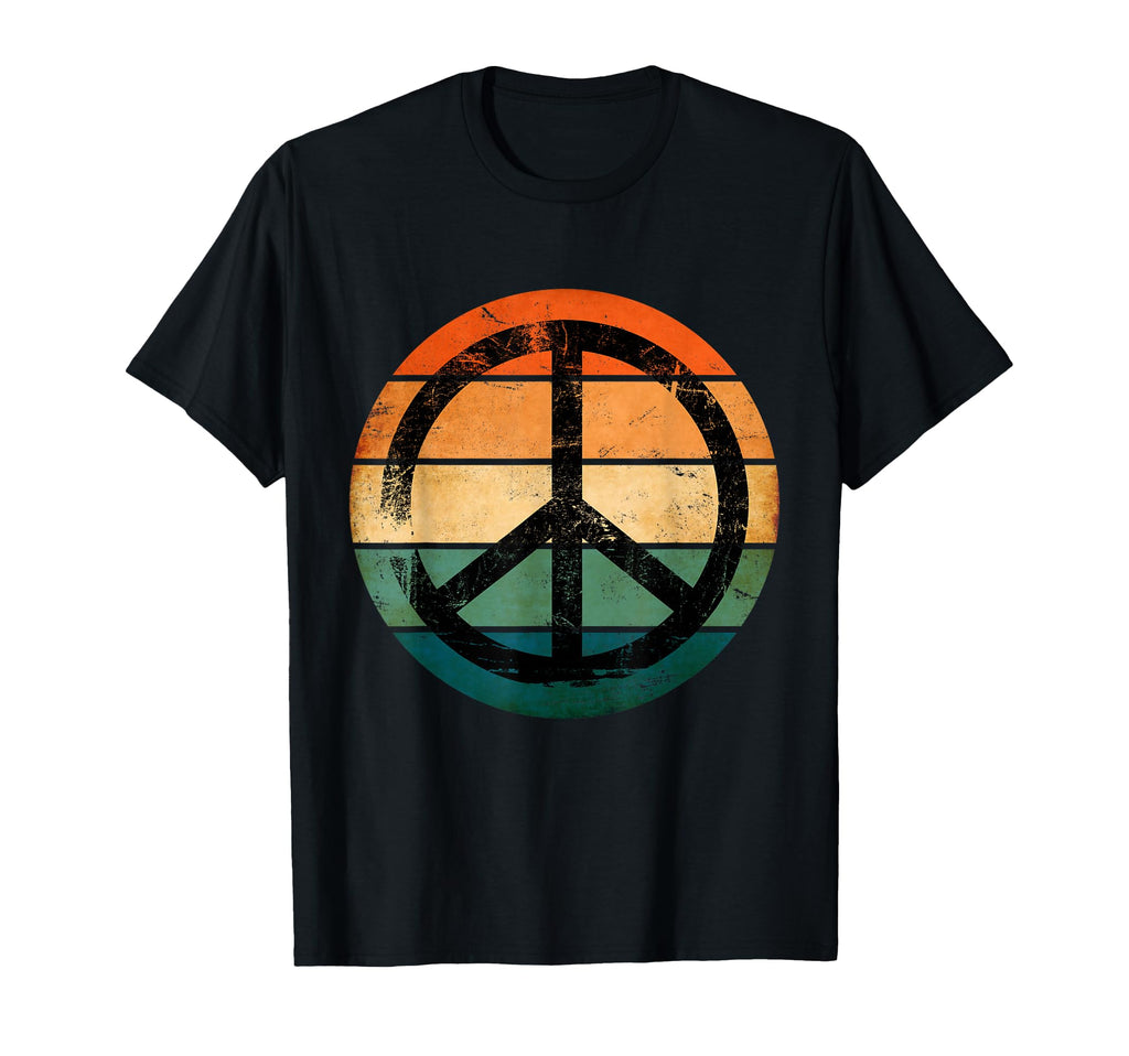 Distressed Peace Sign T-Shirt - Aesthetic Graphic for Adults - T-Shirt, Sweatshirt, Hoodie