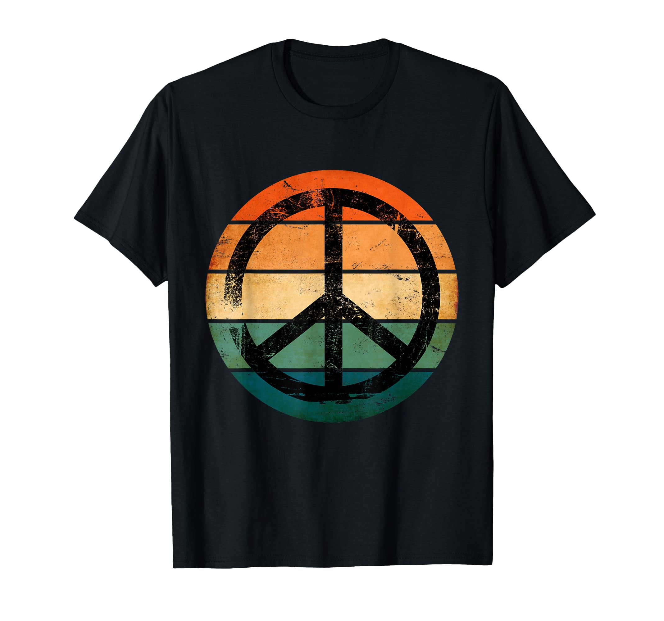 Distressed Peace Sign T-Shirt - Aesthetic Graphic for Adults - T-Shirt, Sweatshirt, Hoodie