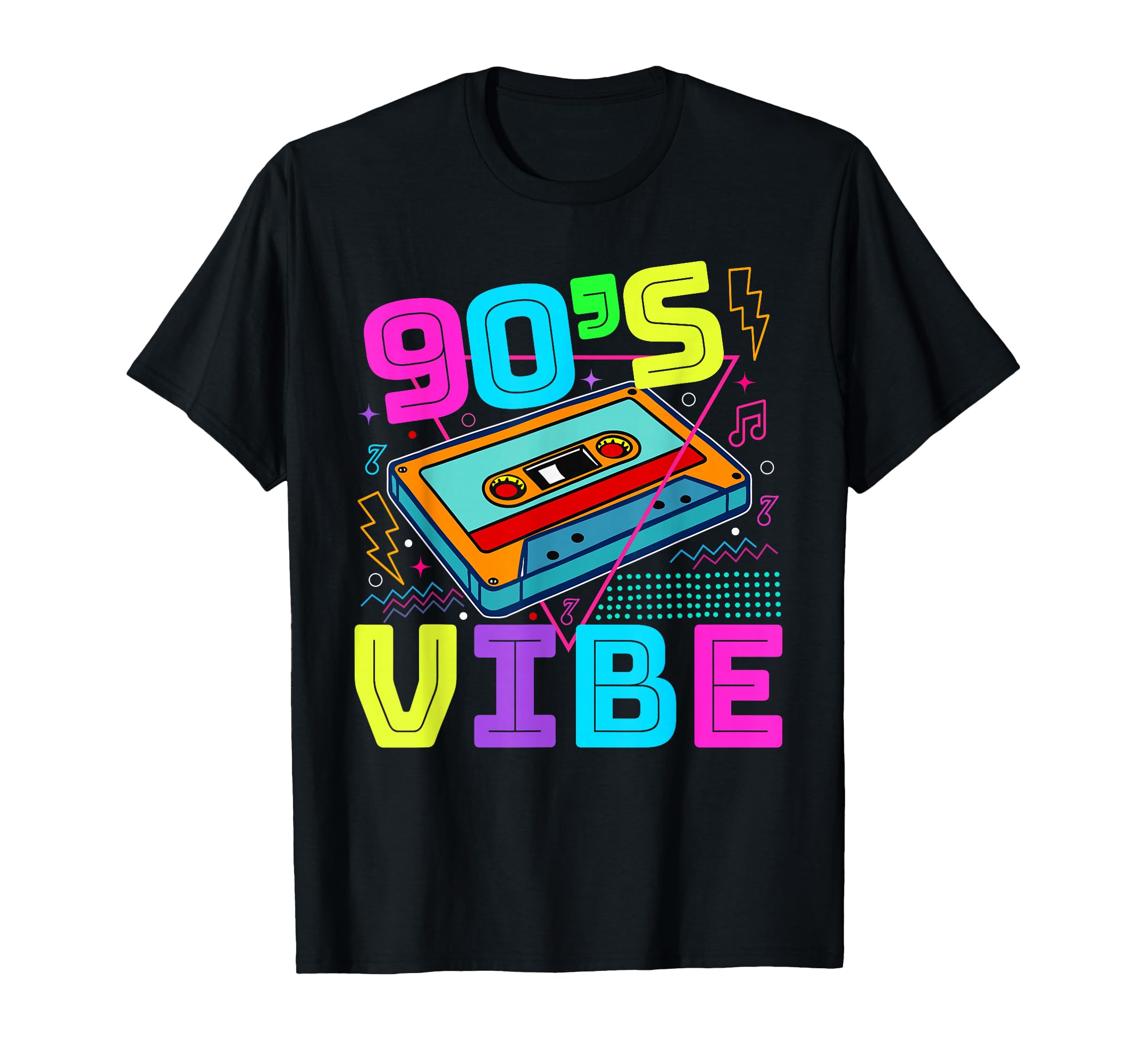 90S Vibe Cassette Tape 1990S T-Shirt - Minimalist Print for Adults - T-Shirt, Sweatshirt, Hoodie