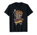 Working Class Skull Blue Collar T-Shirt - Trendy Graphic Unisex - T-Shirt, Sweatshirt, Hoodie