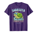 Sarasota Snails Minor League T-Shirt - Casual Everyday Wear Men Women - T-Shirt, Sweatshirt, Hoodie