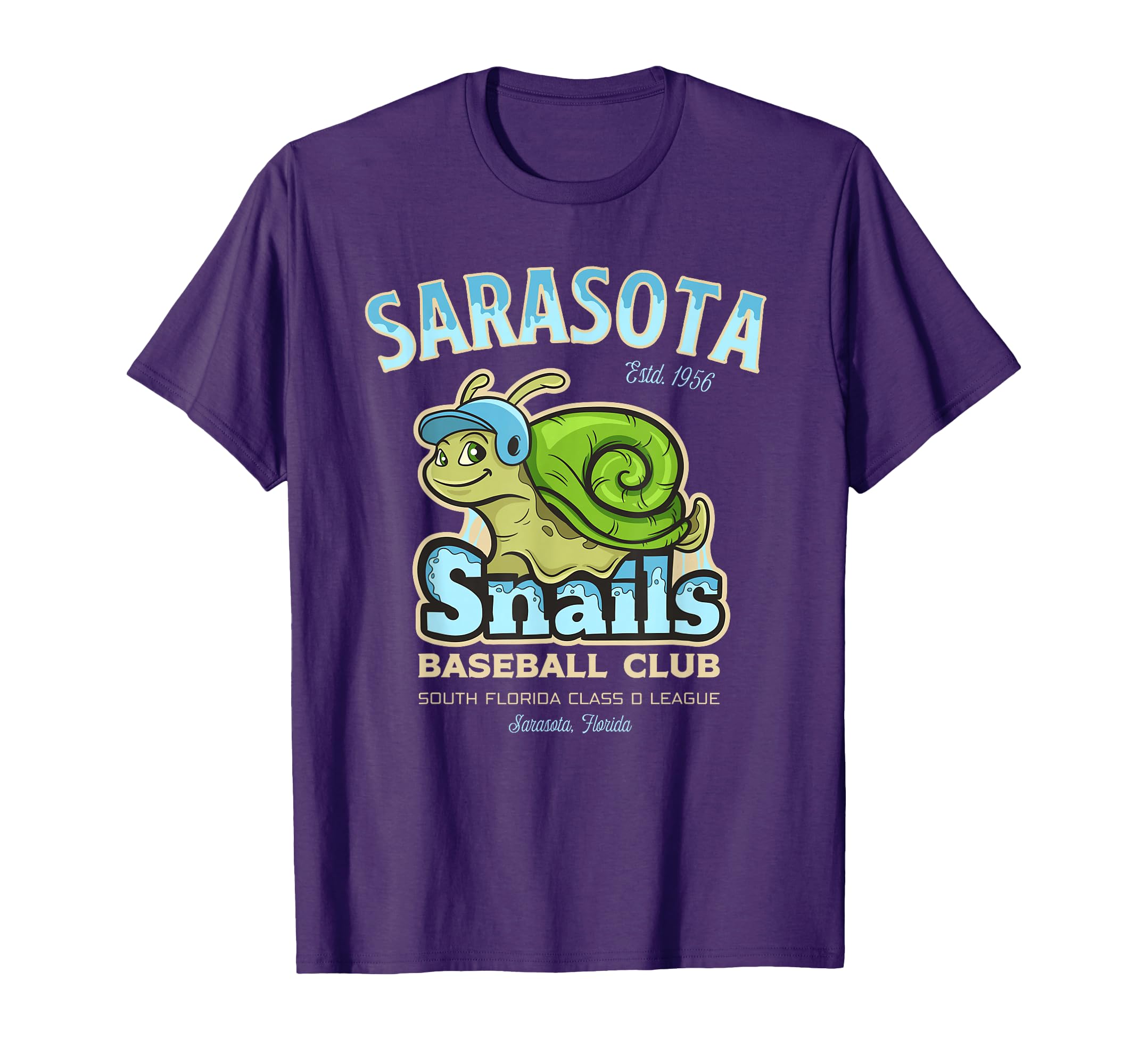 Sarasota Snails Minor League T-Shirt - Casual Everyday Wear Men Women - T-Shirt, Sweatshirt, Hoodie