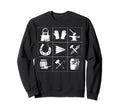 Blacksmith Tools Distressed Sweatshirt - Streetwear Style Unisex - T-Shirt, Sweatshirt, Hoodie