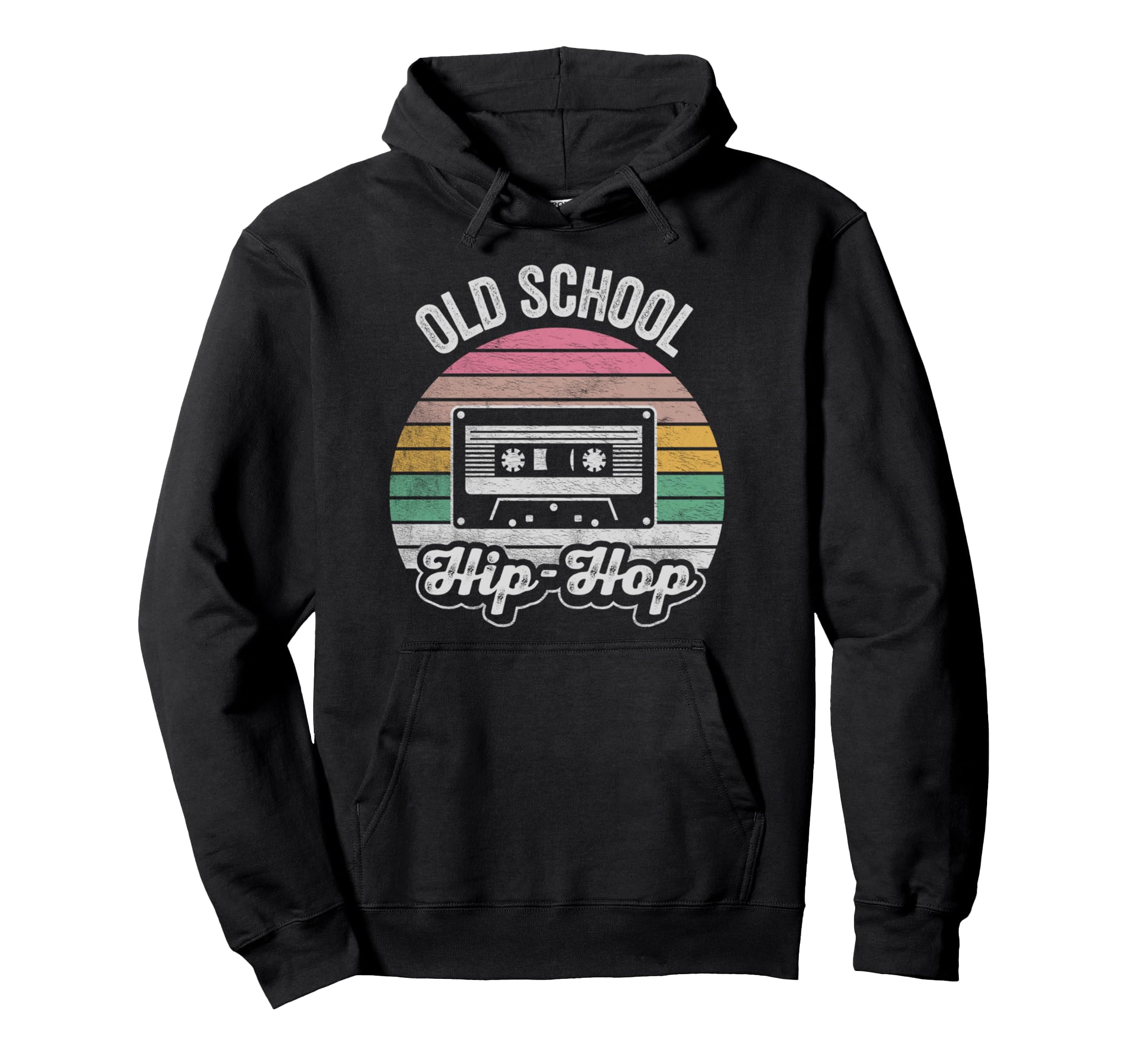 Old School Hip Hop Cassette Tape Hoodie - Trendy Graphic for Adults - T-Shirt, Sweatshirt, Hoodie
