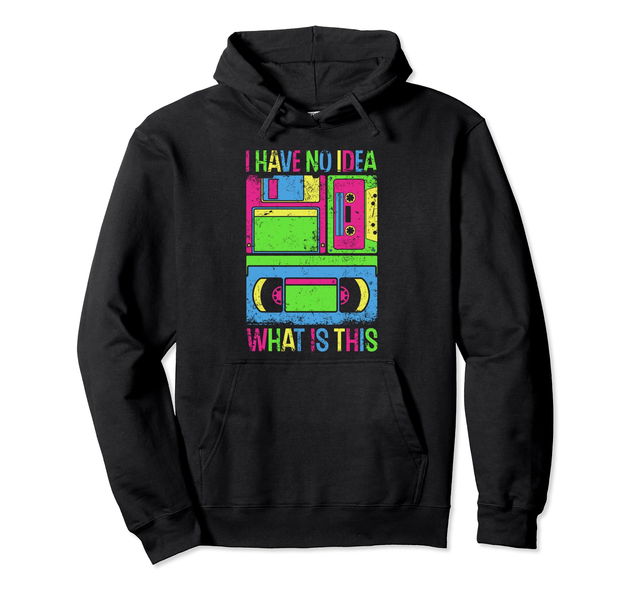 I Have No What This Is Music Cassette Hoodie - Novelty Apparel for Adults - T-Shirt, Sweatshirt, Hoodie