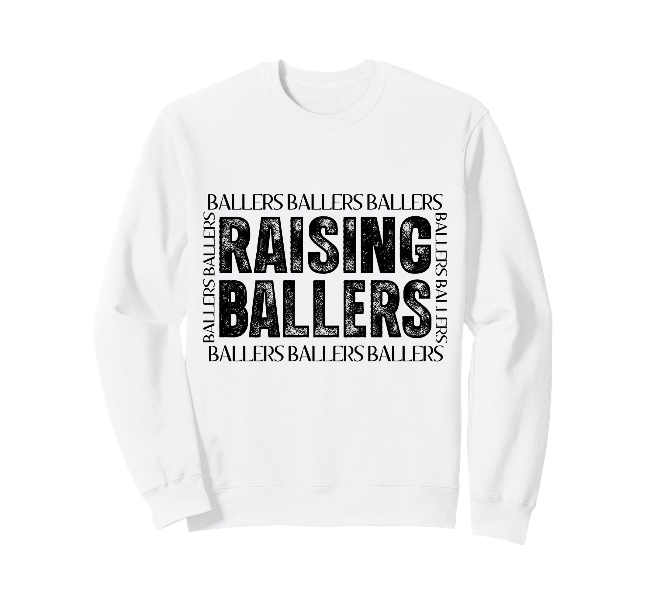 Raising Little Ballers Sweatshirt - Custom Art Print for Adults - T-Shirt, Sweatshirt, Hoodie
