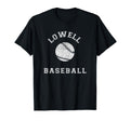 Lowell Baseball Distressed T-Shirt - Fun Novelty Design Men Women - T-Shirt, Sweatshirt, Hoodie