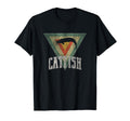 Catfish Distressed T-Shirt - Minimalist Print for Adults - T-Shirt, Sweatshirt, Hoodie