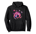 Anime Playing Guitar Japanese Hoodie - Minimalist Print Men Women - T-Shirt, Sweatshirt, Hoodie
