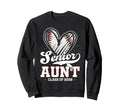 Senior Auntie Class 2026 Baseball Sweatshirt - Streetwear Style for Adults - T-Shirt, Sweatshirt, Hoodie