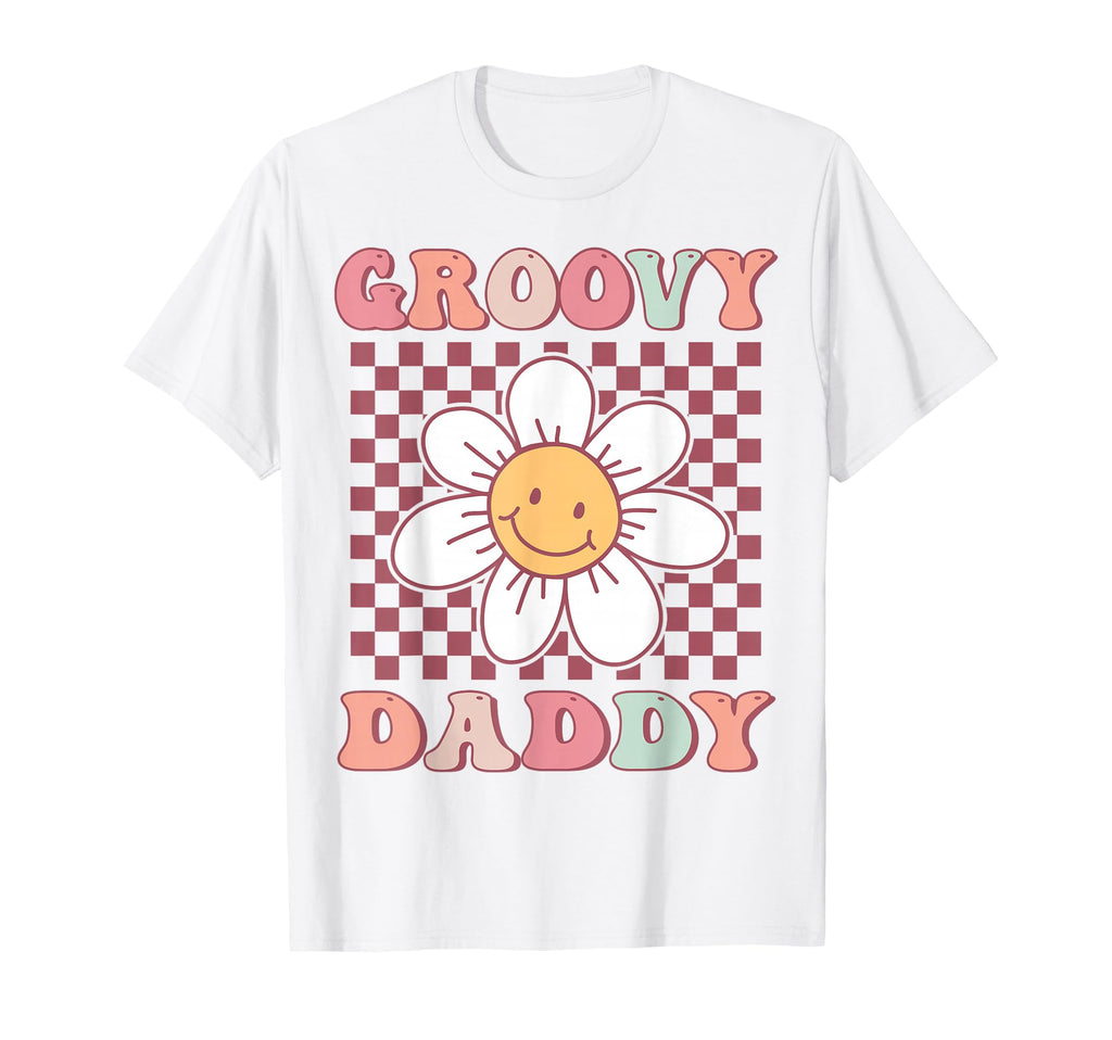 Groovy Daddy Matching Family T-Shirt - Minimalist Print for Adults - T-Shirt, Sweatshirt, Hoodie