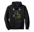 Labrador Retriever Ballfield Baseball Hoodie - Aesthetic Graphic Unisex - T-Shirt, Sweatshirt, Hoodie