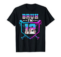Bruh 12Th Birthday Baseball Ice Cream T-Shirt - Novelty Apparel Men Women - T-Shirt, Sweatshirt, Hoodie