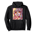 Anime Vaporwave Egirl Aesthetic Hoodie - Fun Novelty Design for Adults - T-Shirt, Sweatshirt, Hoodie