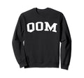 Qom Iran Distressed White Varsity Sweatshirt - Graphic Print Unisex - T-Shirt, Sweatshirt, Hoodie