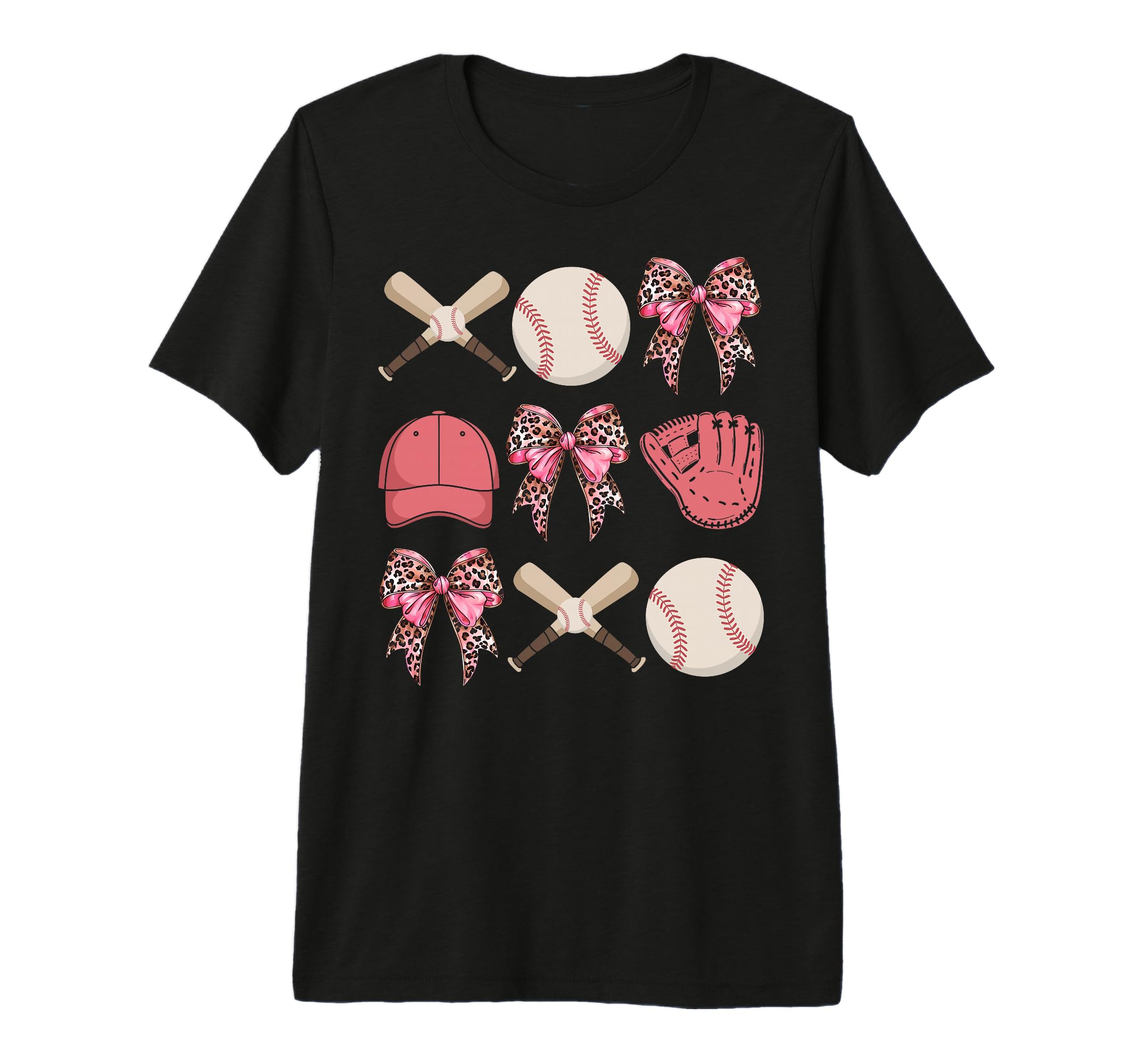 Baseball Mama Coquette Bow Baseball T-Shirt - Unique Graphic for Adults - T-Shirt, Sweatshirt, Hoodie