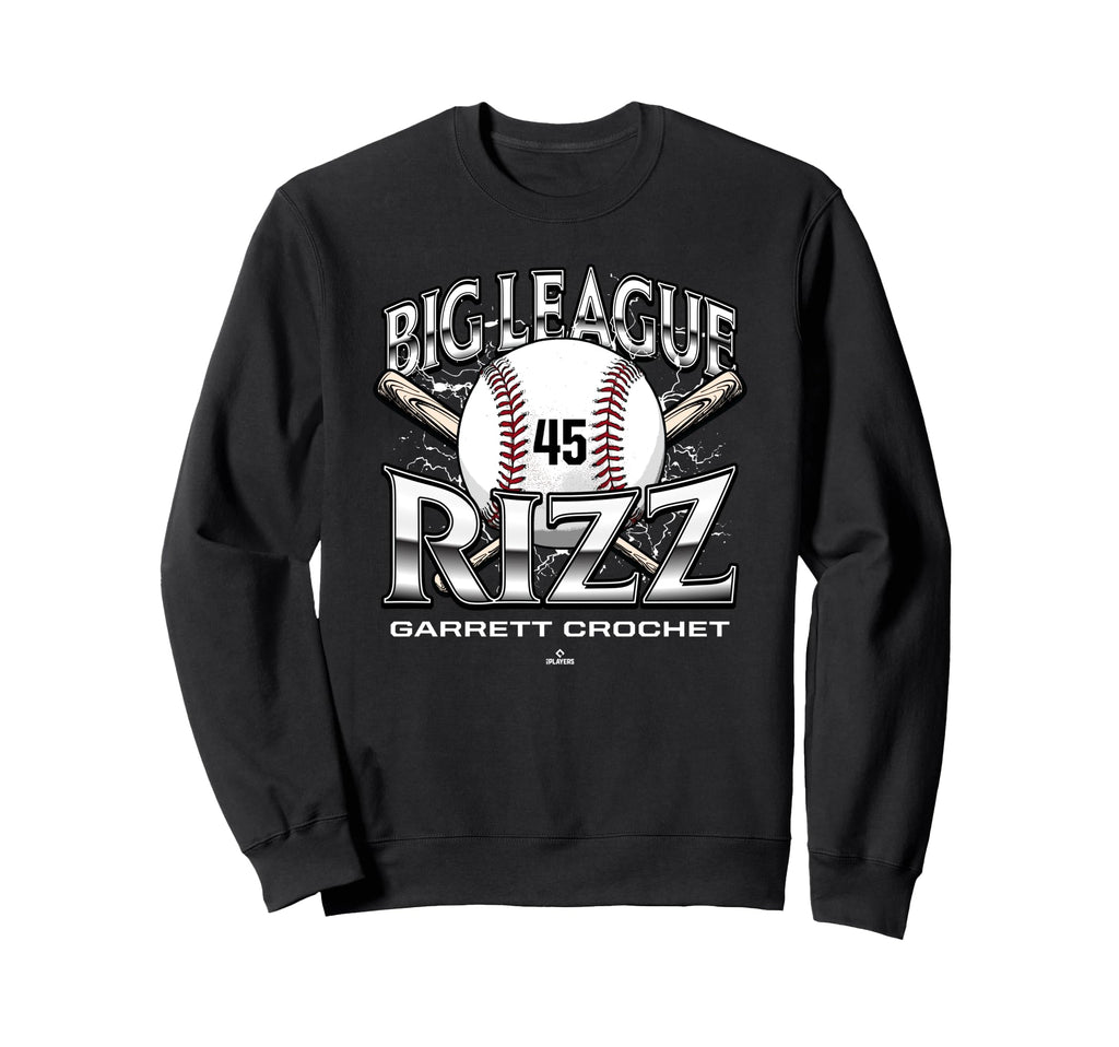 Big League Rizz Garrett Crochet Sweatshirt - Streetwear Style for Adults - T-Shirt, Sweatshirt, Hoodie