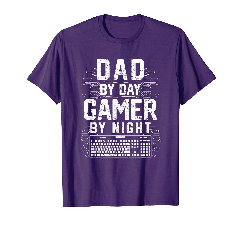 Dad Day Gamer Night Pc Gaming Gift T-Shirt - Trendy Graphic for Adults - T-Shirt, Sweatshirt, Hoodie