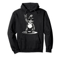 Funny Frog Loving Rock And Roll Heavy Hoodie - Trendy Graphic for Adults - T-Shirt, Sweatshirt, Hoodie
