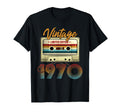 1970 55Th Birthday Cassette Tape B Day T-Shirt - Unique Graphic Unisex - T-Shirt, Sweatshirt, Hoodie