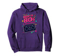 Mens 80S Born Still Rocking Nostalgia Hoodie - Trendy Graphic for Adults - T-Shirt, Sweatshirt, Hoodie