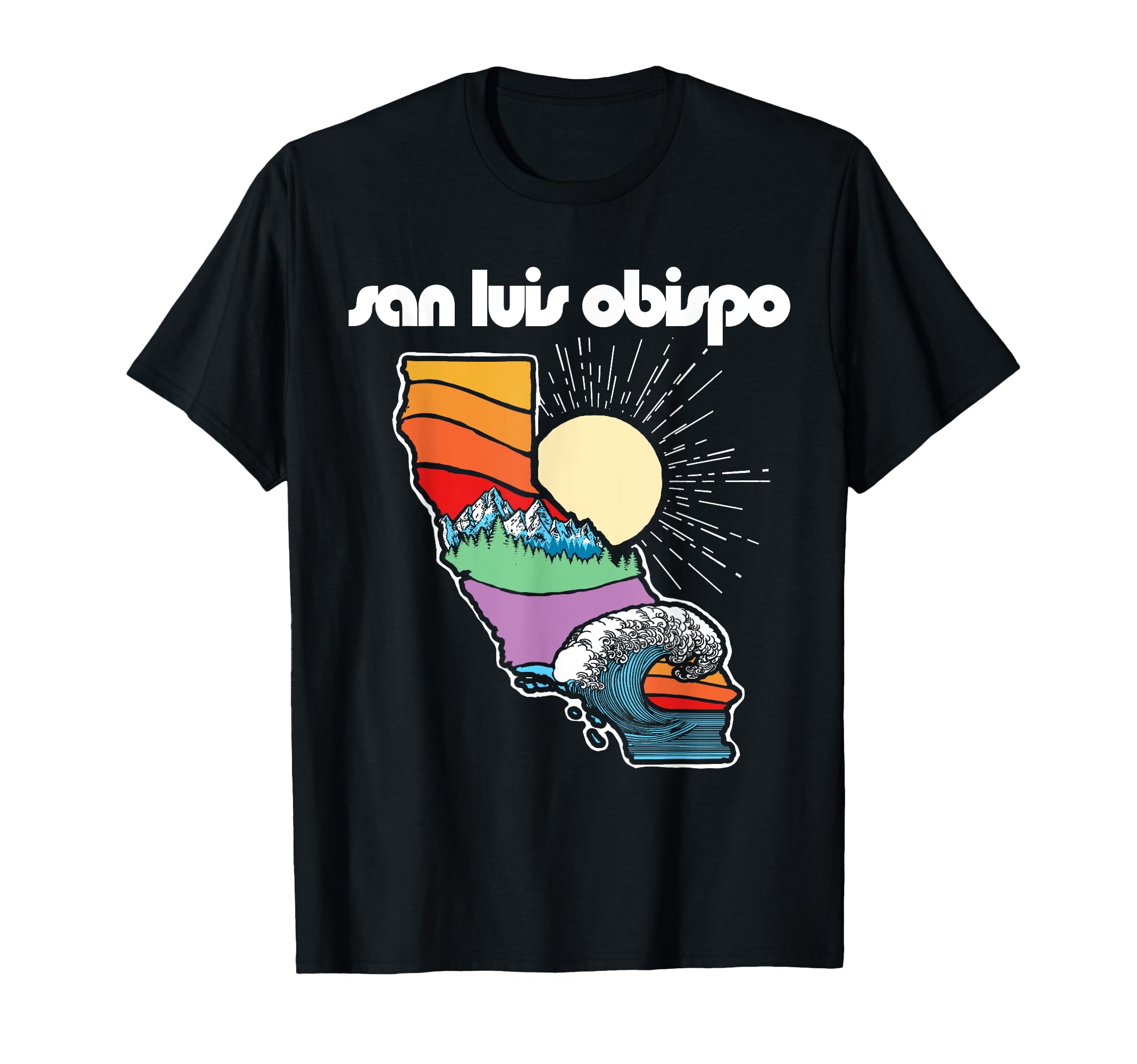 San Luis Obispo California T-Shirt - Casual Everyday Wear Men Women - T-Shirt, Sweatshirt, Hoodie