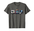 Gamer Dad Arcade Gaming Fathers Day T-Shirt - Graphic Print for Adults - T-Shirt, Sweatshirt, Hoodie