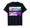 Vaporwave No Signal Synthwave Glitch T-Shirt - Custom Art Print for Adults - T-Shirt, Sweatshirt, Hoodie