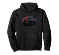 Baseball Monster Truck Usa Flag Family Sport Hoodie - Graphic Print Unisex - T-Shirt, Sweatshirt, Hoodie