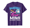 Baseball Or Bows Mimi Loves You T-Shirt - Custom Art Print for Adults - T-Shirt, Sweatshirt, Hoodie