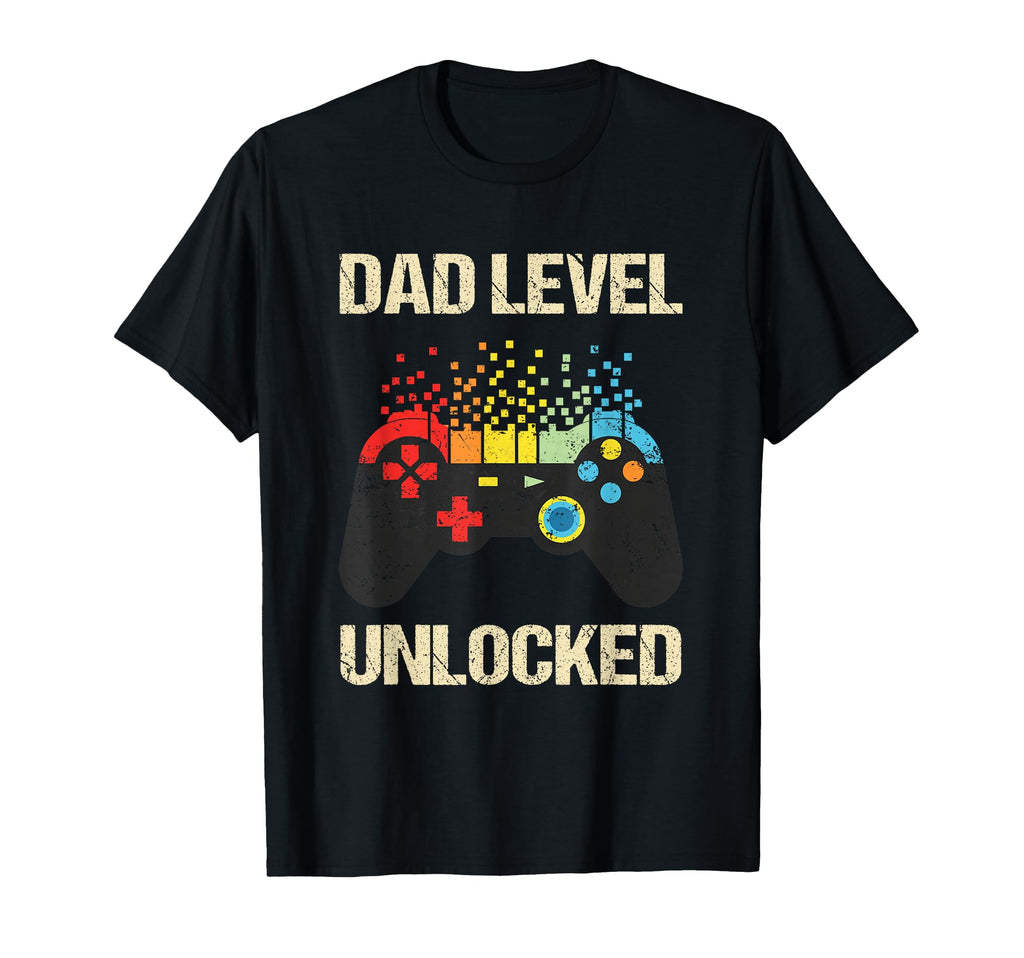 Dad Level Unlocked Funny New Dad T-Shirt - Aesthetic Graphic for Adults - T-Shirt, Sweatshirt, Hoodie