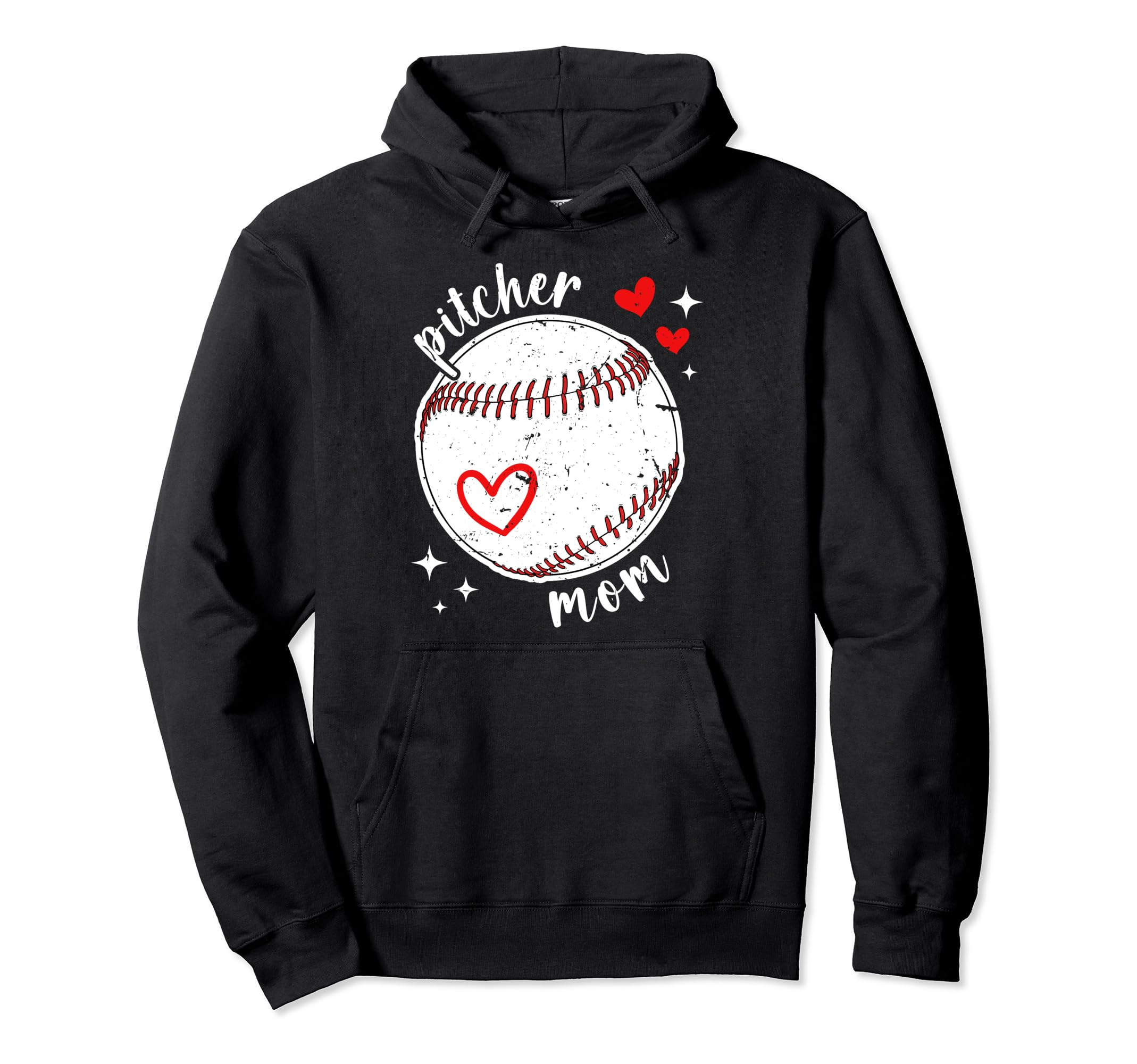 Baseball Pitcher Mom Baseball Pitcher Hoodie - Aesthetic Graphic Men Women - T-Shirt, Sweatshirt, Hoodie