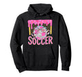 Girly Soccer Coquette Bow Ice Cream Hoodie - Streetwear Style for Adults - T-Shirt, Sweatshirt, Hoodie