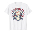Baseball Mama Coquette Bow Game Day T-Shirt - Graphic Print Unisex - T-Shirt, Sweatshirt, Hoodie