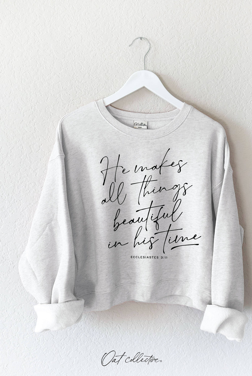 He Makes All Things Mid Graphic - Adult & Kids T-Shirts, Sweatshirts & Hoodies apparel design preview 1