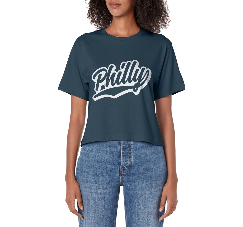 Philly Outline Script T-Shirt - Casual Everyday Wear for Adults - T-Shirt, Sweatshirt, Hoodie