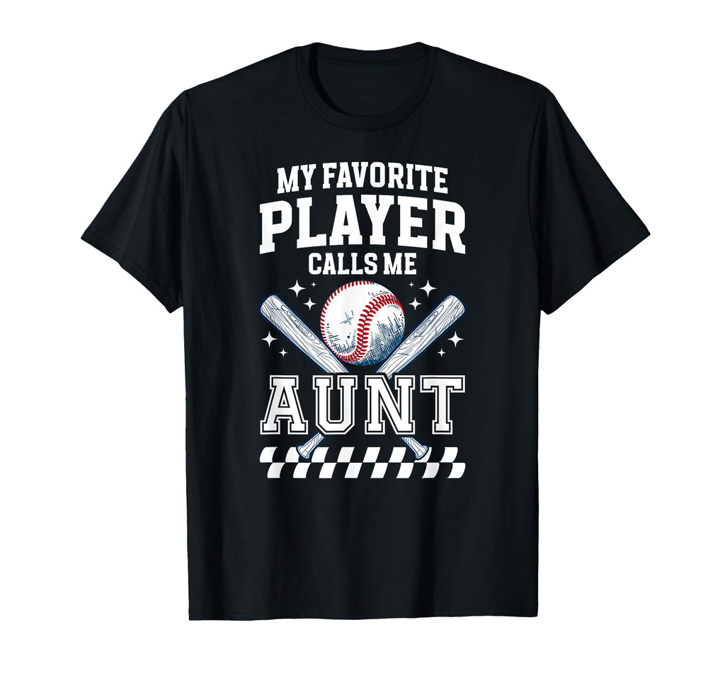 Proud Baseball Aunt Baseball Player T-Shirt - Trendy Graphic Men Women - T-Shirt, Sweatshirt, Hoodie