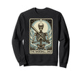 Skeleton Baseball Dad Tarot Card Sweatshirt - Custom Art Print Men Women - T-Shirt, Sweatshirt, Hoodie