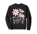 Boho Wildflowers Watercolor Floral Sweatshirt - Streetwear Style Unisex - T-Shirt, Sweatshirt, Hoodie